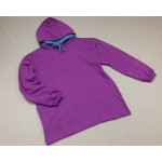  Womens Hooded Pullover Plum